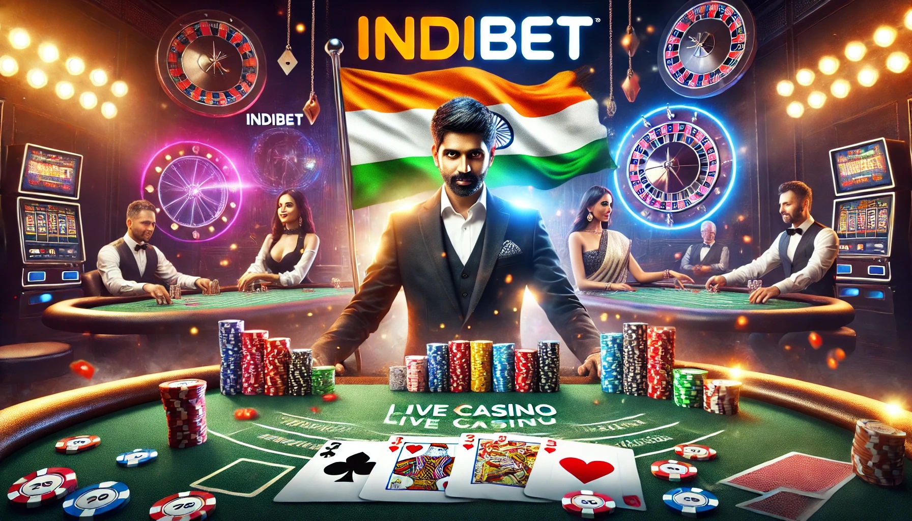 Indibet Live Casino Bets.